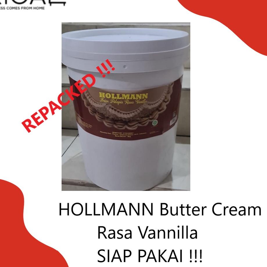 

10.10 MALL HOLLMANN BUTTER CREAM RASA VANNILLA / MOCCA SIAP PAKAI 500 GR grosir
