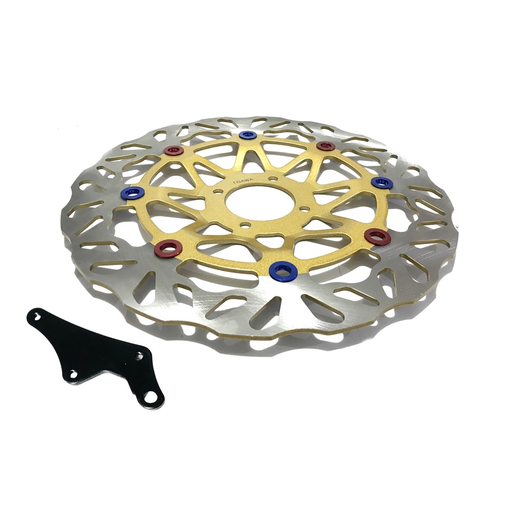 piringan depan karisma fitnew revo lama supra 125 cs1 Plus breket 300mm disk cakram besar depan