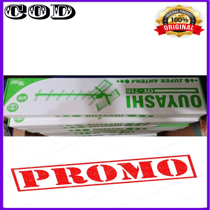 PROMO TERMURAH ANTENA TV DIGITAL OUTDOOR OUYASHI OY-716 INCLUDE KABEL BERGARANSI RESMI MANTAP