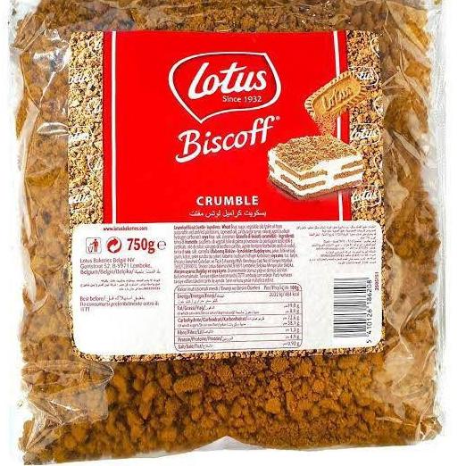 

✨STAR✨ Lotus Biscoff Crumble 750gr / Remahan Biskuit Biscoff !