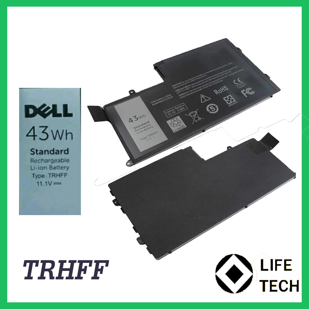 Baterai Laptop Dell Inspiron 14-5447 5442 5448 15-5547 5548 Latitude 3450 3550 TRHFF 43Wh 11.1V