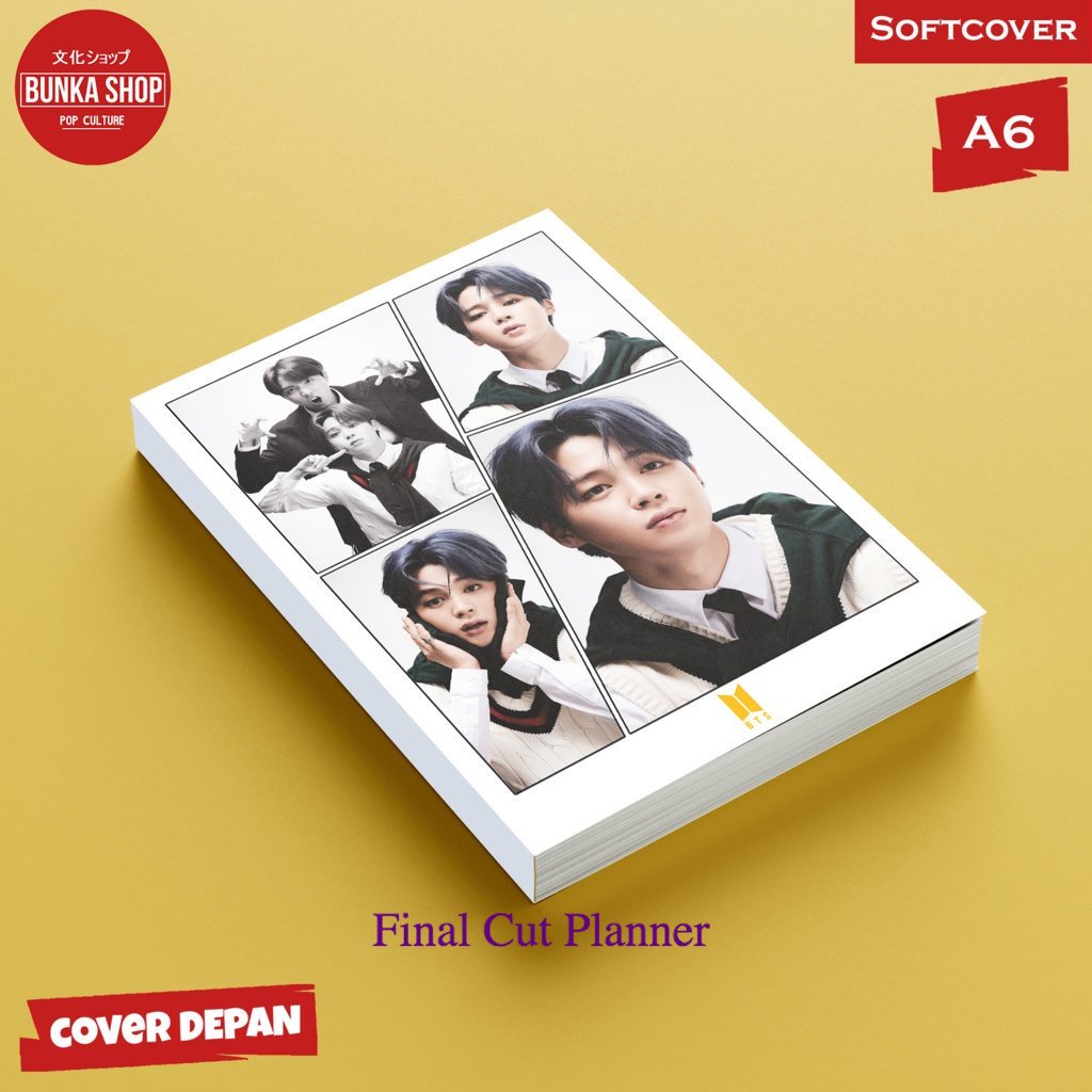 

Pocket Note KPOP BTS Frame Jimin Softcover A6 Buku Tulis Ctatan Notes Agenda Planner Jurnbal .