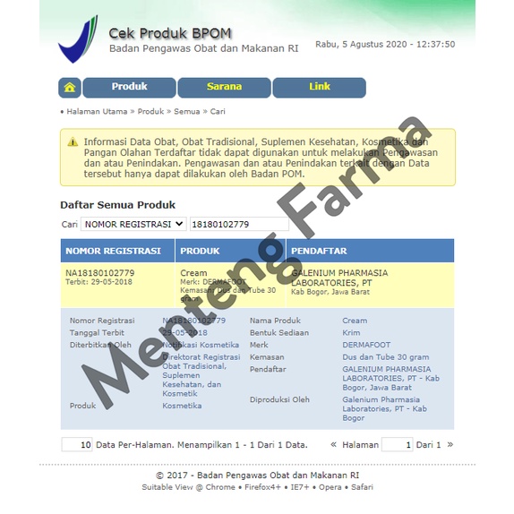 Dermafoot Cream - Krim Perawatan Tumit Kering dan Pecah Pecah