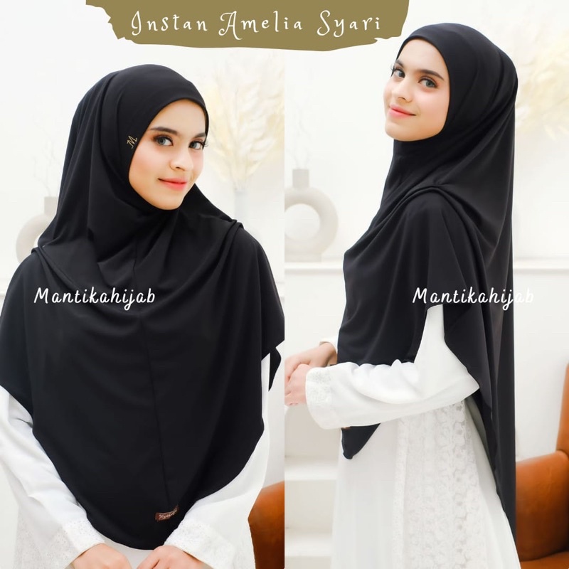 INSTAN AMELIA ORI MANTIKAHIJAB BERGO SYARI BERGO JERSEY BERGO NAZWA PADI WAHYU BY SHAFIRA HIJAB INSTAN NON PET