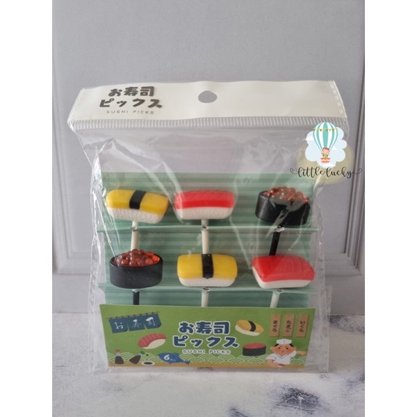 FOODPICK TUSUKAN BENTO GARPU BENTO FOOD PICK SUSHI