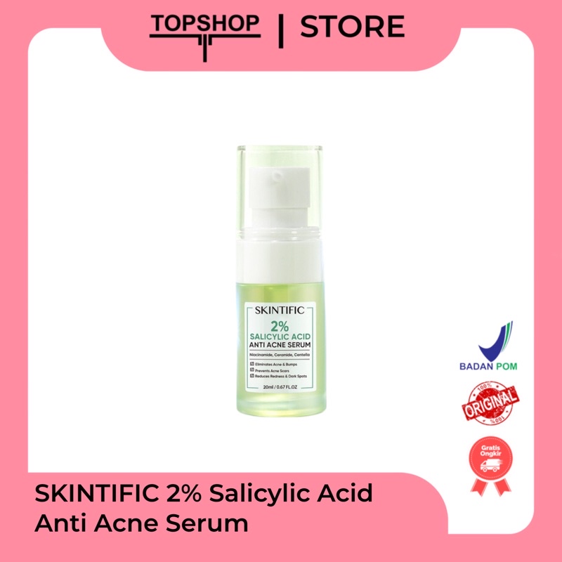 SKINTIFIC 2% Salicylic Acid Anti Acne Serum Series
