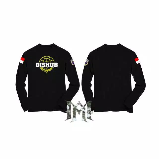 KAOS DISHUB T-SHIRT DISHUB TANGAN PANJANG