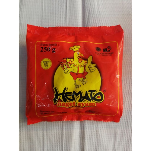 

Hemato chicken nugget 250gr Nuget ayam frozen