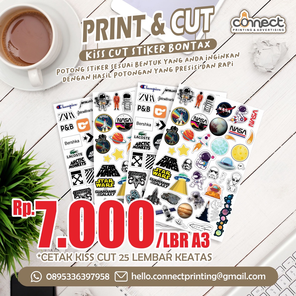 

Cetak Stiker| Bontac Quantac| Jasa Kiss Cutt | Cutting Stiker