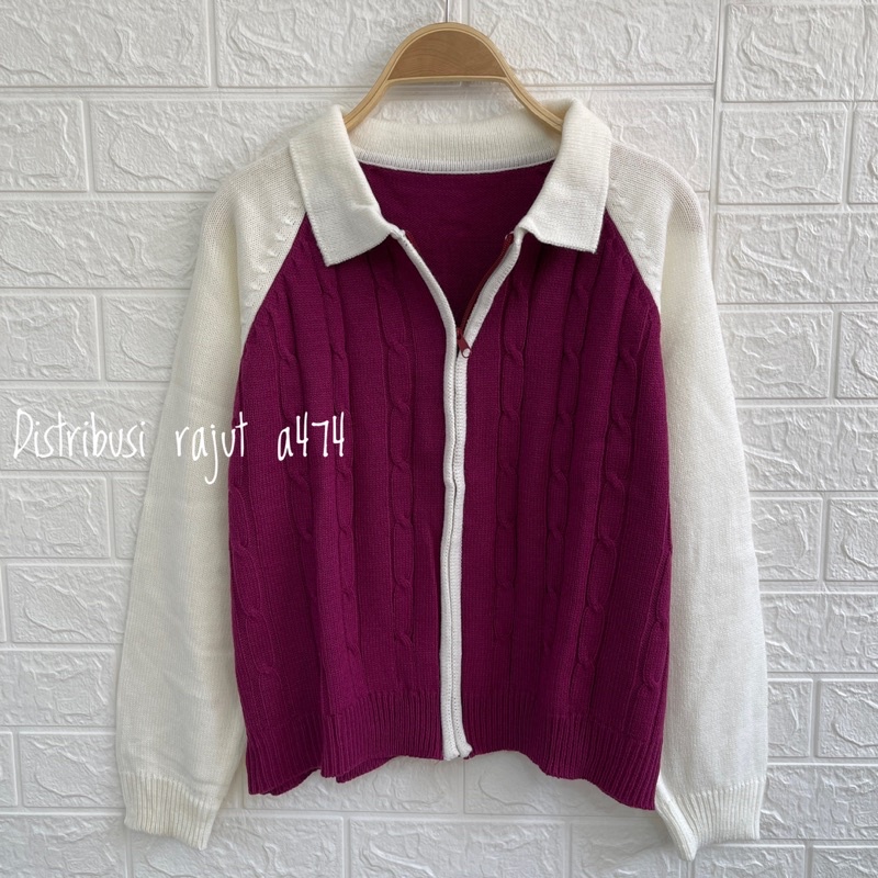 KENZY SWEATER RAJUT WANGKY CABLE WANITA