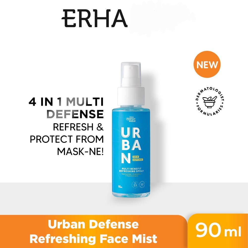 ERHA PERFECT SHIELD URBAN SKIN DEFENSE Multi Benefit Refreshing Spray 90ml
