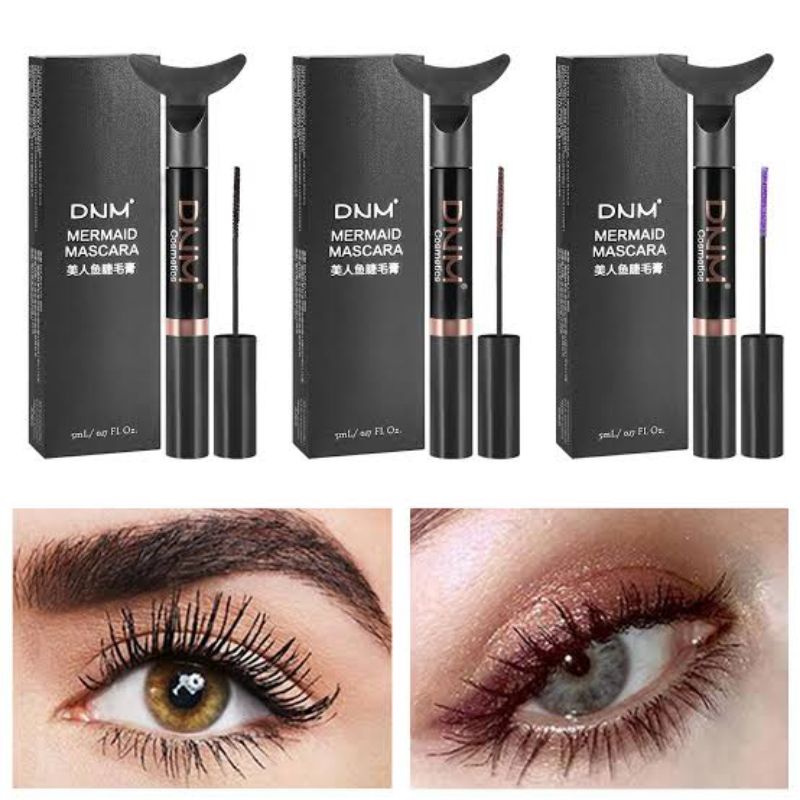 Mermaid Mascara Volume DNM Brand Waterproof Penebal Bulu Mata Tahan Air Original