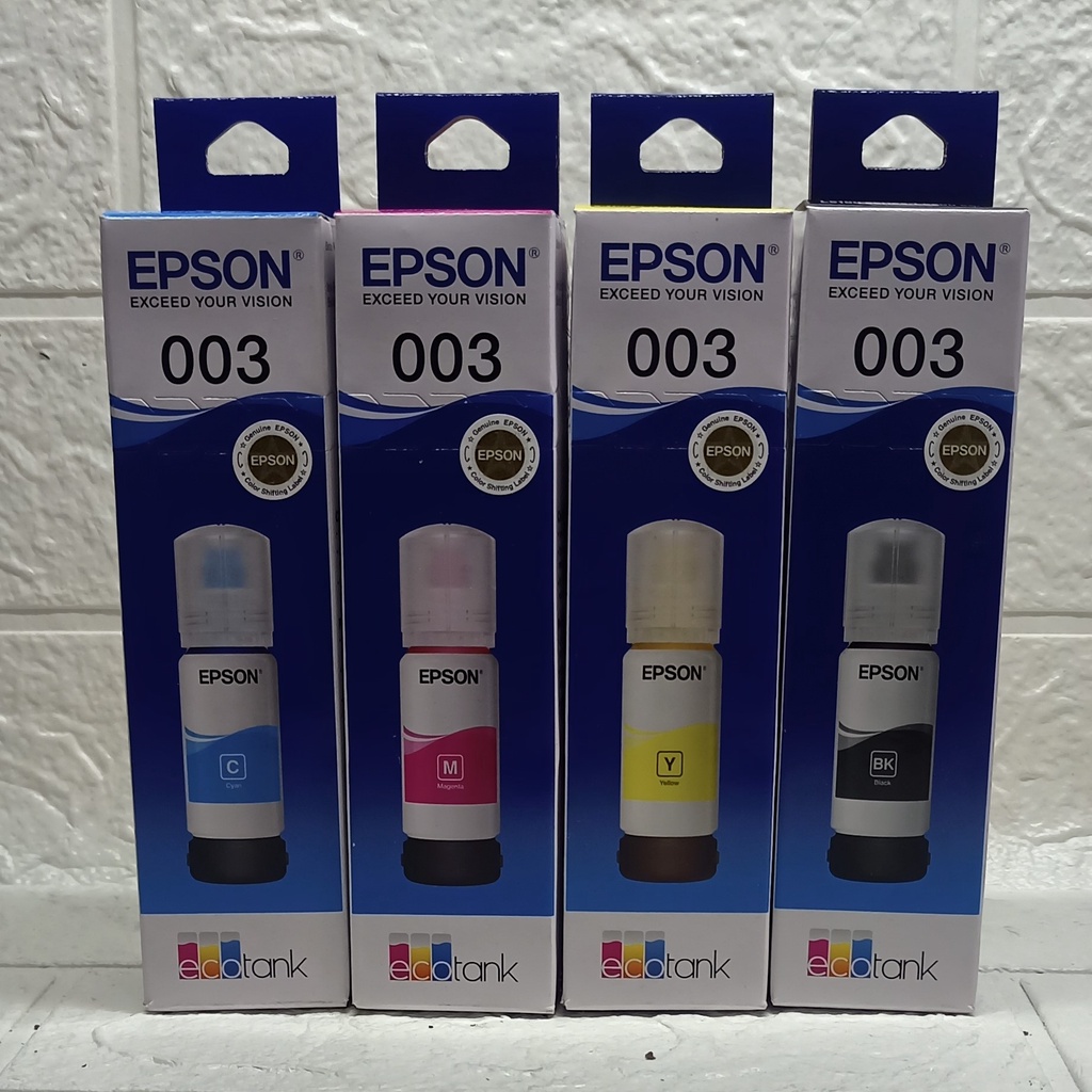 Tinta Epson 003 ALL SERIES L3110 L3150 L3100 L1110 L3101 L5190