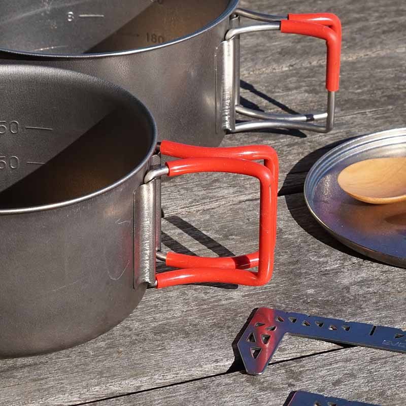 Panci Outdoor Evernew Titanium Ultralight Pot 600