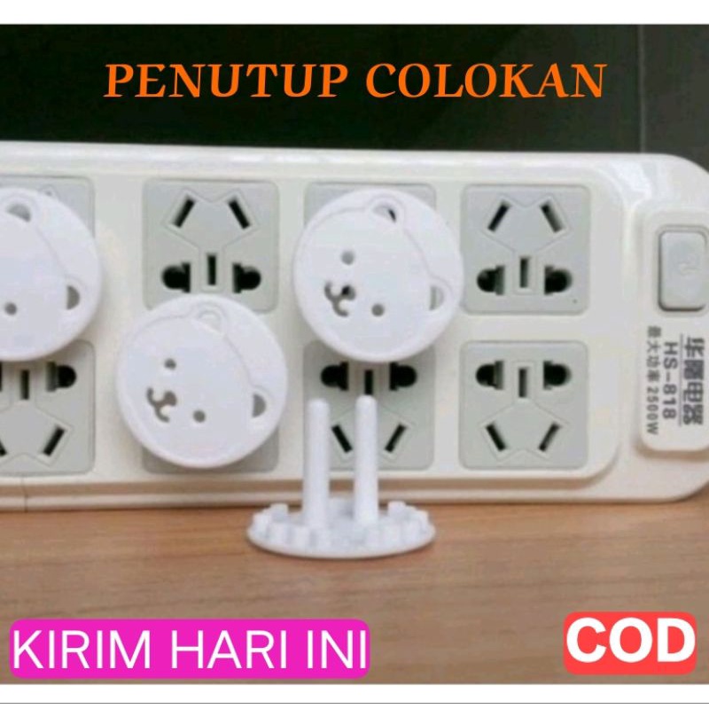 Penutup Colokan listrik pengaman colokan listrik