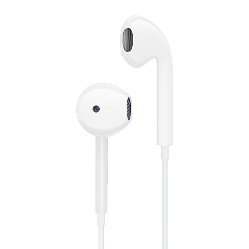 Earphone in ear heavy bass Universal Dengan Kabel Jack 3.5mm + mic Untuk Apple / Huawei / Xiaomi