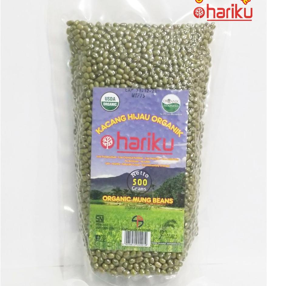 

Cuma satu hari--HARIKU Kacang Hijau Organik 500 gram