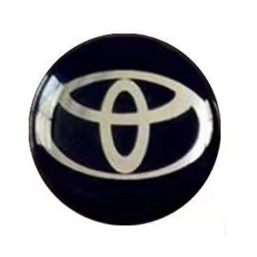 Stiker logo remote control Kunci Mobil Toyota Honda Hyundai Mitsubishi