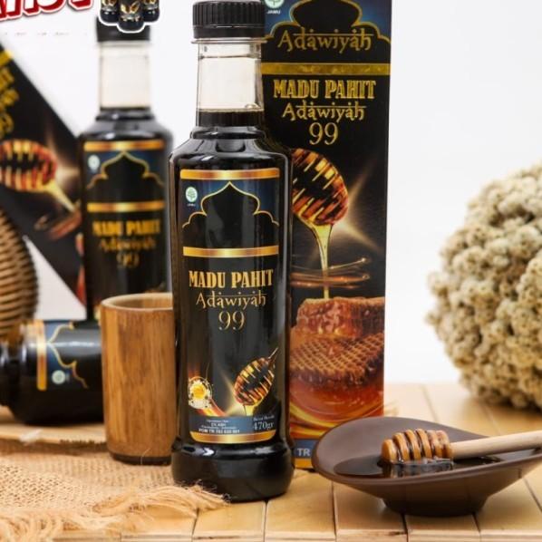 

FREE ONGKIR!Madu Hitam Adawiyah 99 Isi 470 ml Madu Pahit Insulin Asli Original|SQ2