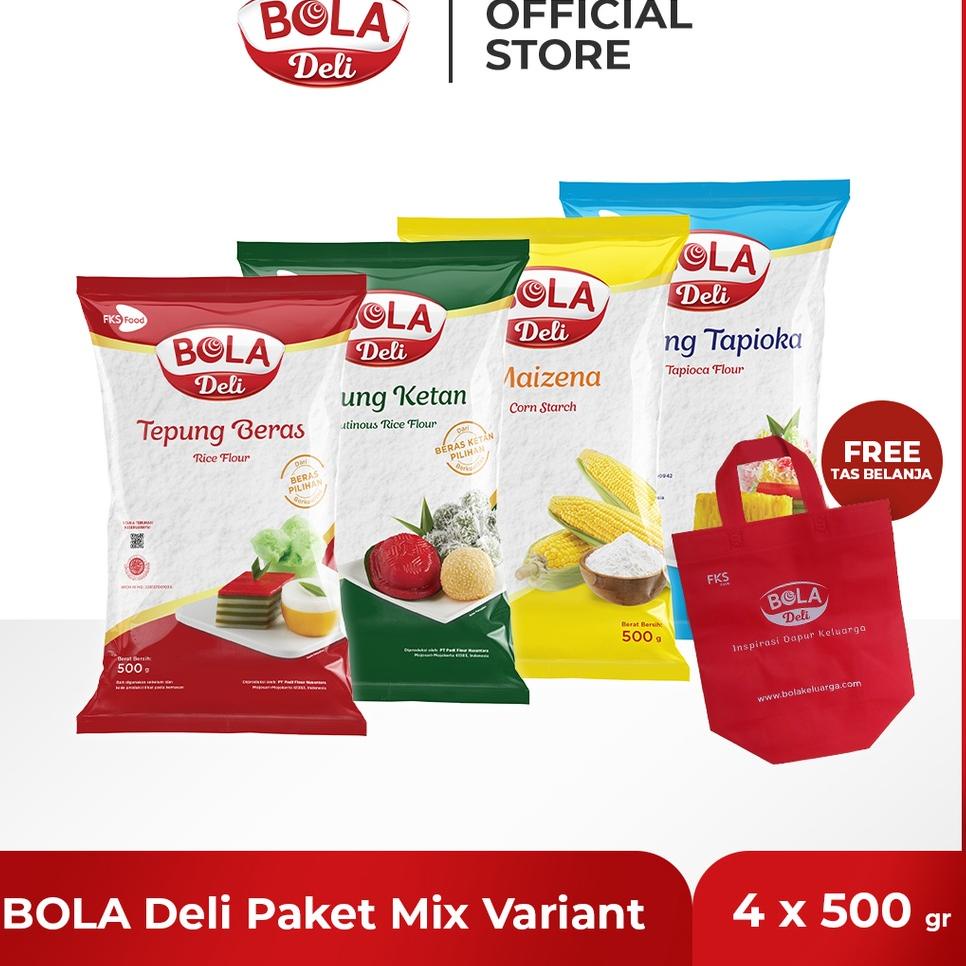 

✨STAR✨ BOLA Deli Paket Mix Varian Isi 4 serbuuu !