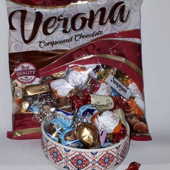 

Terbaik Coklat arab / cokelat turky / coklelat verona (mix/campur) 500gr gas !!