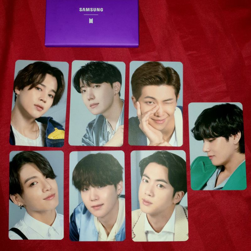 [PC] Photo Card BTS RM Namjoon Jin Suga Yoongi J-Hope Jimin V Taehyung JK Jungkook Kartu Foto Replik