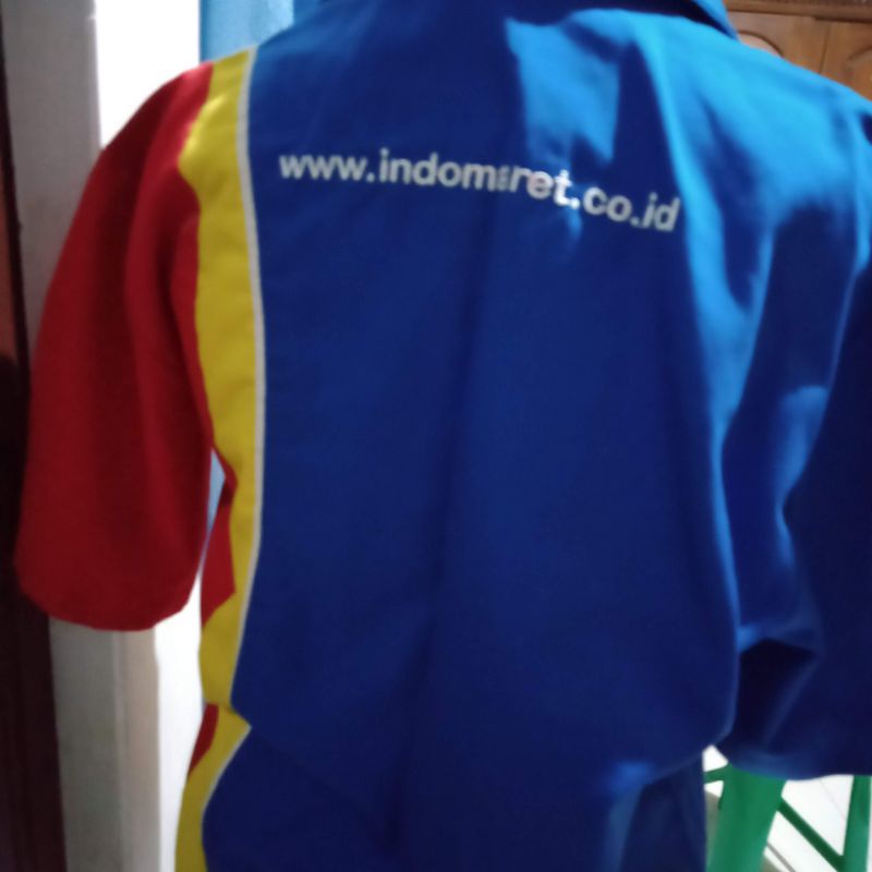 Baju seragam toko indomaret untuk dewasa