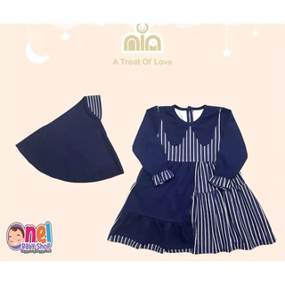 Gamis Anak - Gamis Nia Salur / Rample