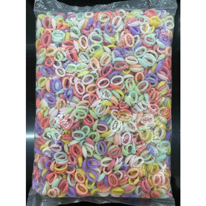 Manik-Manik 450Gram Manik / Mote Rantai Kait Plastik Tali Masker