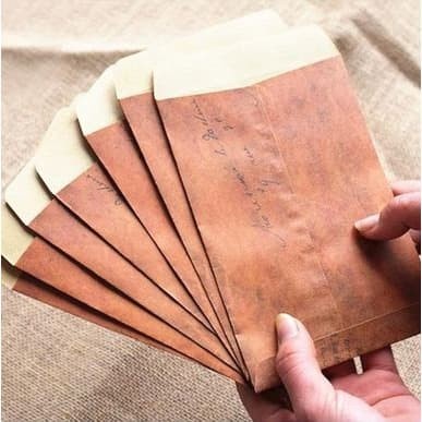 

Unik Vintage Retro Style Envelope 16X11Cm (10Pcs) Gilaa!!!