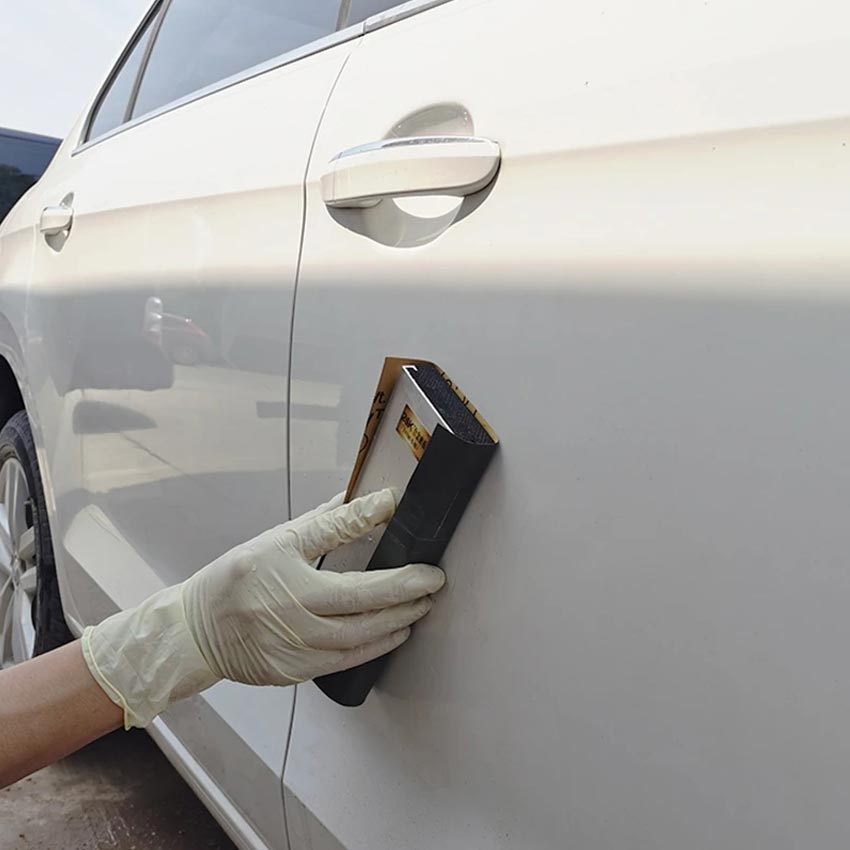 WAGOMU - Pengamplasan Cat Mobil Alat pengamplasan dempul cat mobil papan gerinda Sanding block