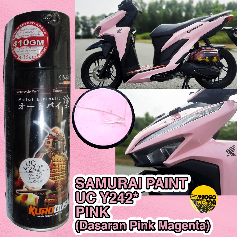 Samurai Paint UC Y242* Pink Cat Semprot Pale Pink Aerosol High Quality