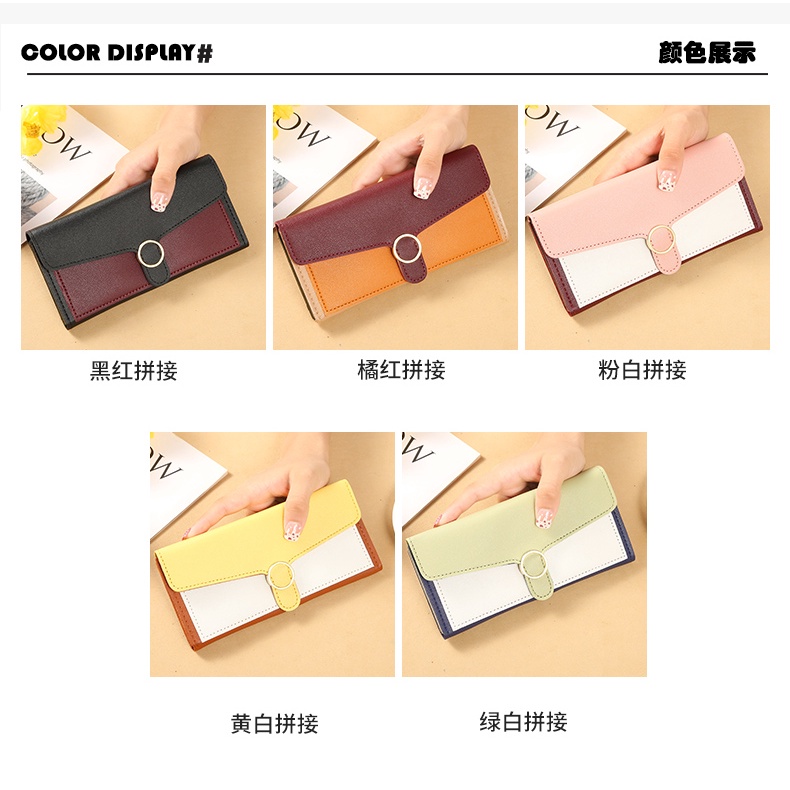 Khatin Dompet Panjang Premium Wanita / Remaja / Dewasa / Terbaru 2022 / import / kekinian / Murah -526