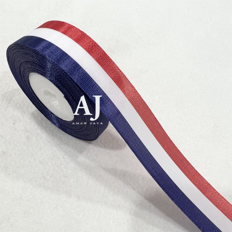 

Pita Merah Putih Biru 1 Inch / 2,5 cm