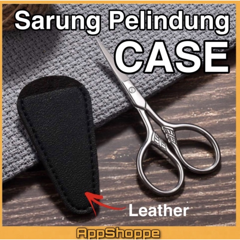 

Scissors Pouch Case Genuine Leather SARUNG PELINDUNG GUNTING PREMIUM