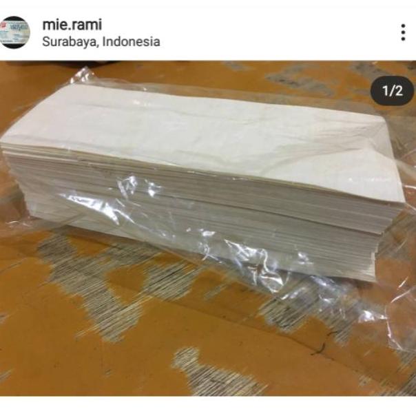 

c6≛Pasti Murah✻ Kulit Samosa 8x28cm 1kg ( Isi Kurang Lebih 60-70 Lembar) 88 ≛