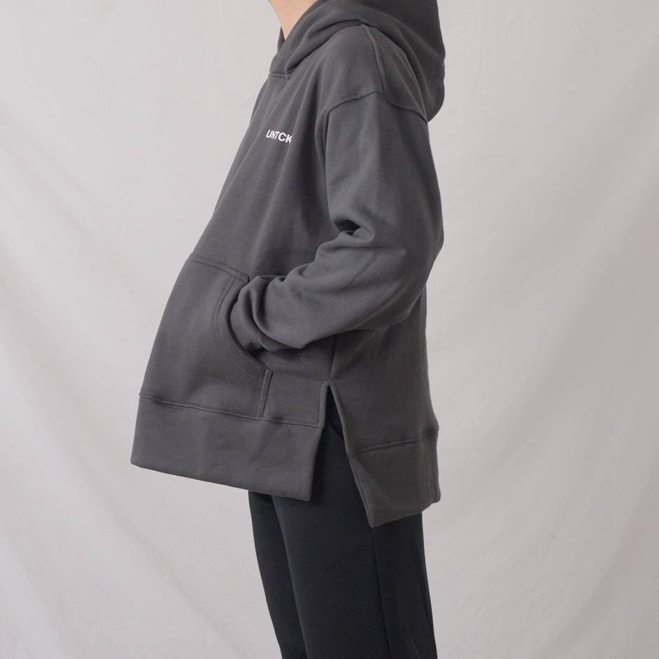 Terbaik UNTCKD Flare Hoodie Dark Grey