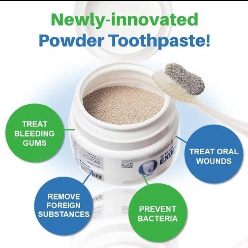 EXODEN MCI Pemutih gigi, membersihkan plak, menghilangkan bau mulut