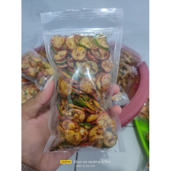 

Seblak kering kriuk // basreng kriuk pedas daun jeruk