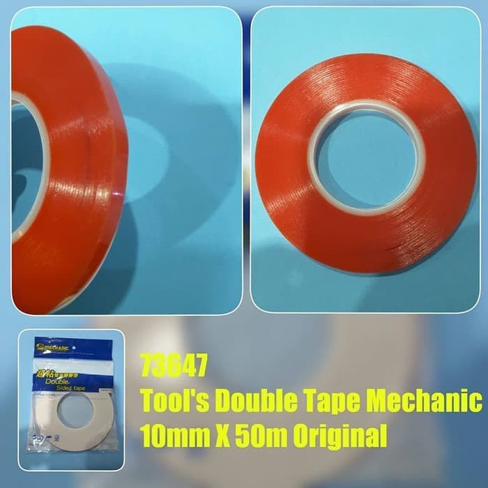 

MECHANIC Tool's Double Tape Red 10MM X 50M Original