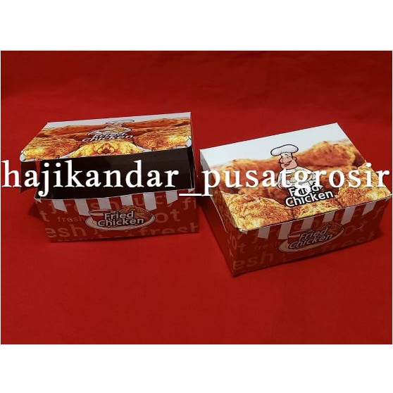 

MURAH MERIAH!!!!KARDUS FRIED CHICKEN isi 50pcs