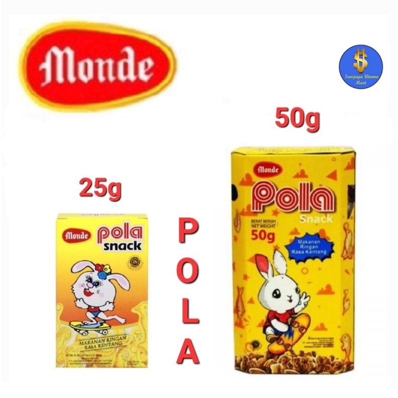 

Monde Pola Snack 25g/50g-Snack Pola Monde