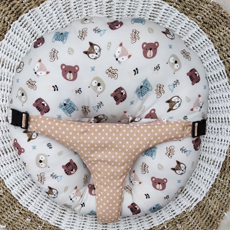 Sofa Bayi Exclusive + Bantal Mahkota dan Gesper Pengaman