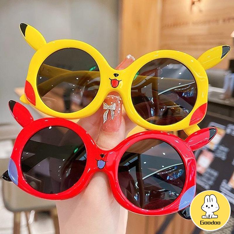 Kacamata Anak Kartun Pikachu Kacamata Perlindungan UV Polarized Sunshade kaca mata anak laki laki -Doo