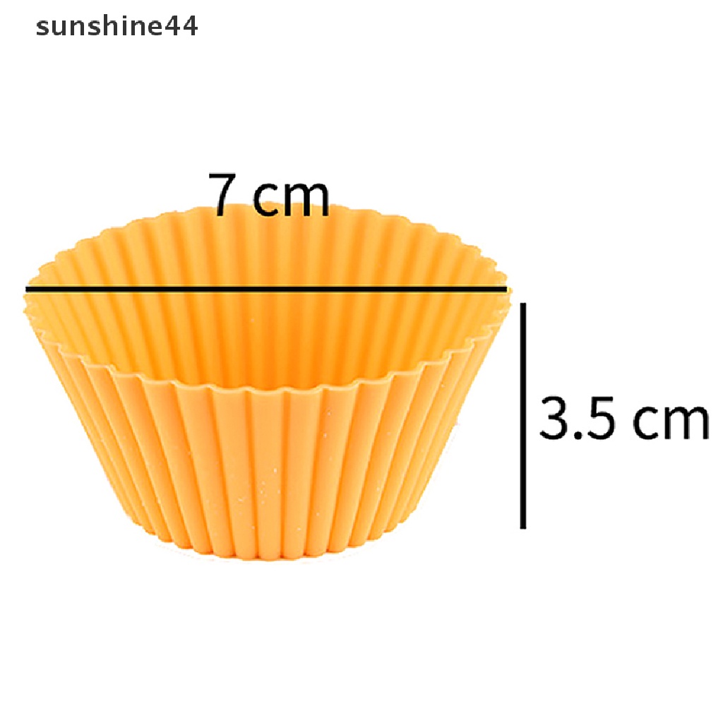 Sunshine 3pcs / Set Cetakan Kue / Bento Bahan Silikon