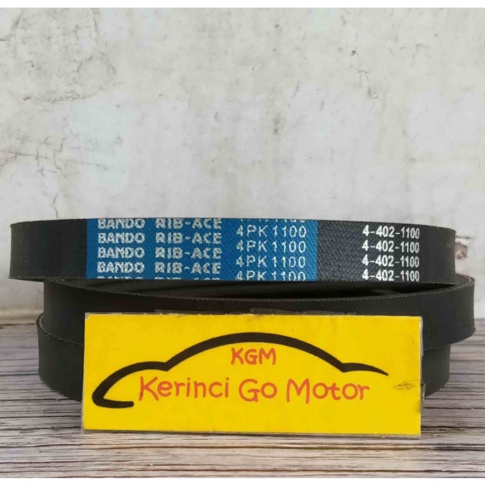 BANDO VAN BELT 4PK 1100 RIB BELT TALI KIPAS DINAMO CRESIDA 84 on