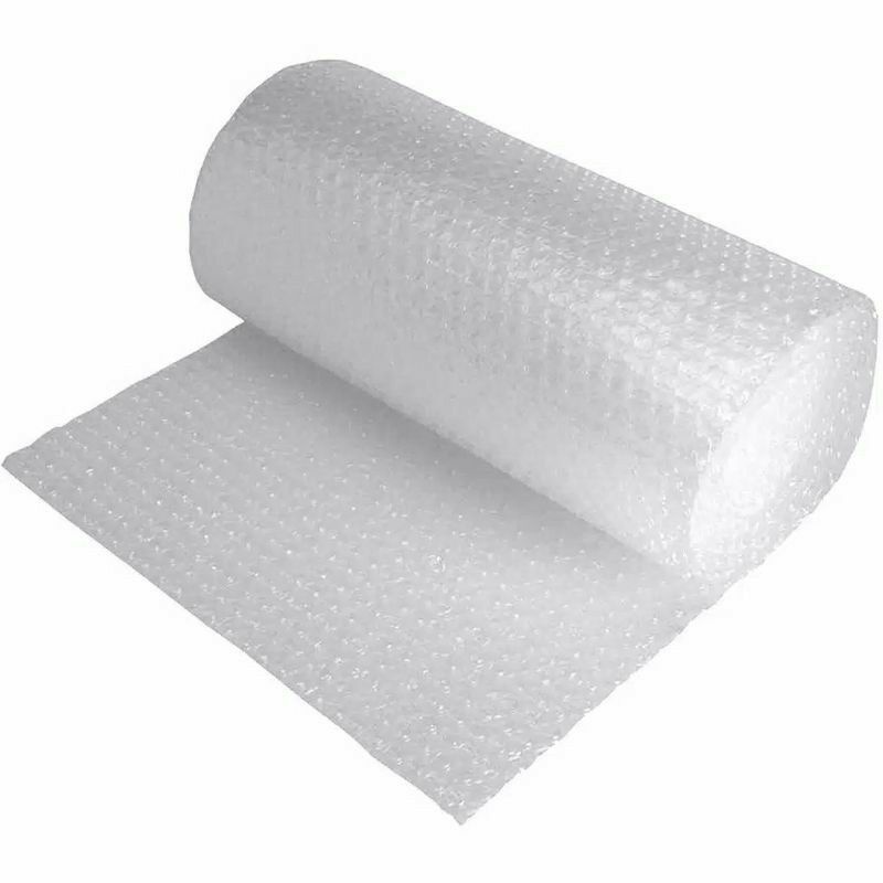 

BUBBLE WARP uk 0.5 x 1.25m plastik gelembung/tambahan packing/pelindung paket