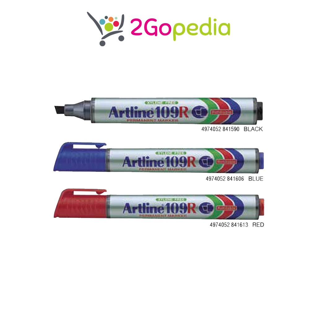 

Spidol Permanen EK-109R Permanent Marker Artline Grosir Murah Atk
