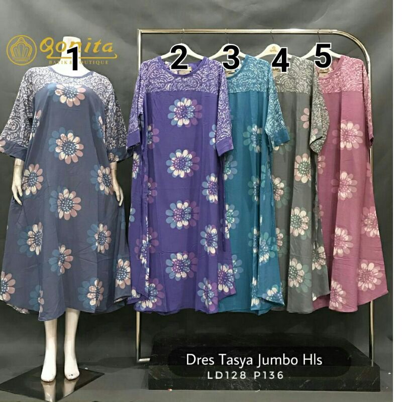 Dress Tasya Jumbo Hls Qonita