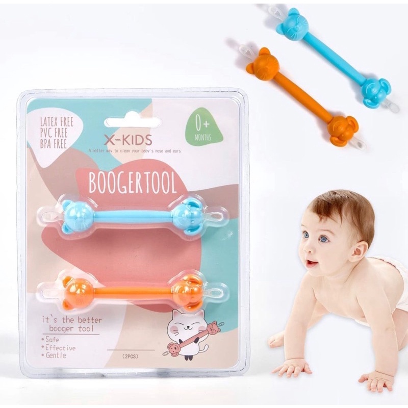 Noomi ear and nose booger tools - Alat Pembersih Hidung Dan Telinga Bayi